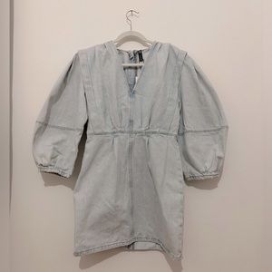 NWT - Zara Denim dress. Size M